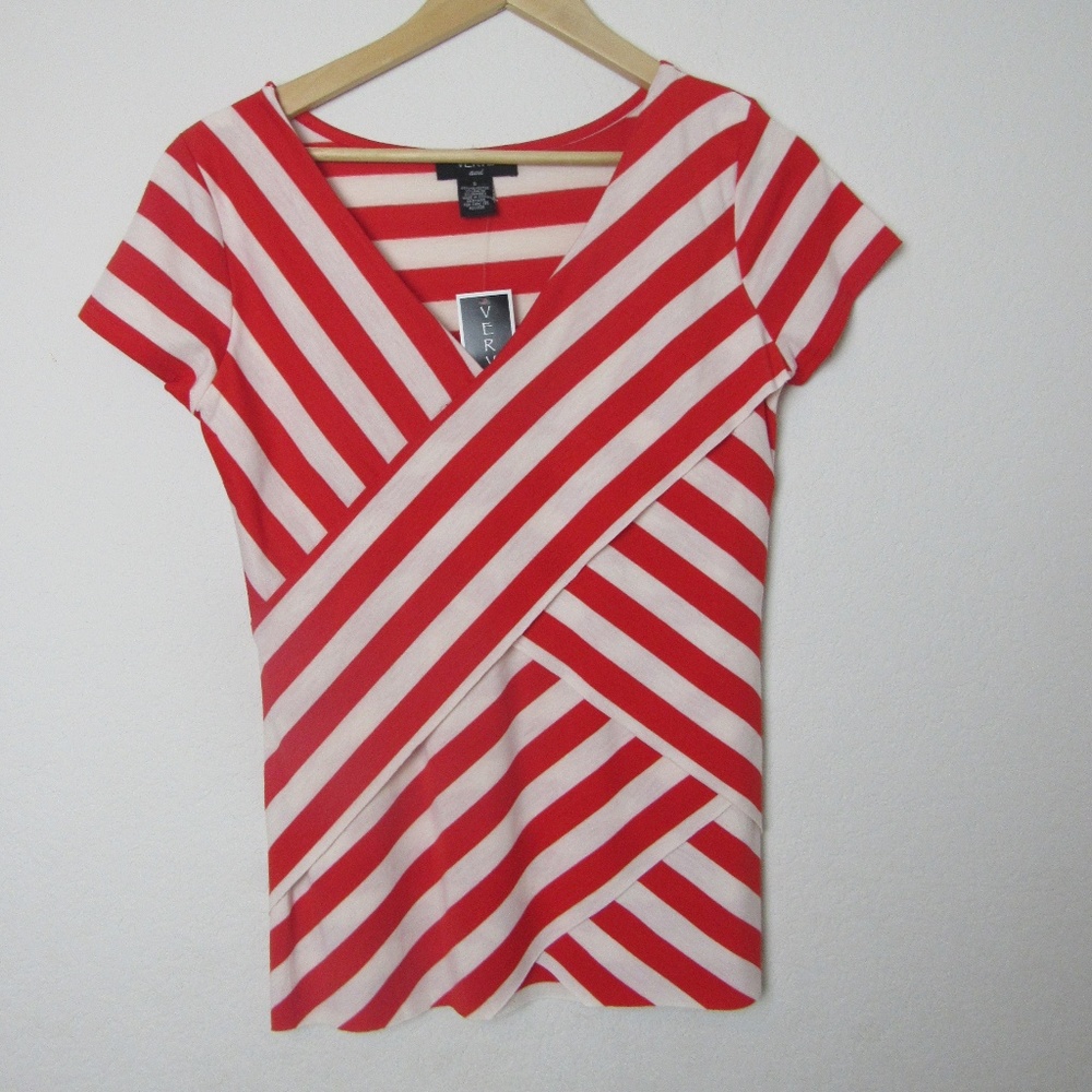 NWT Verve ami stripe top. C